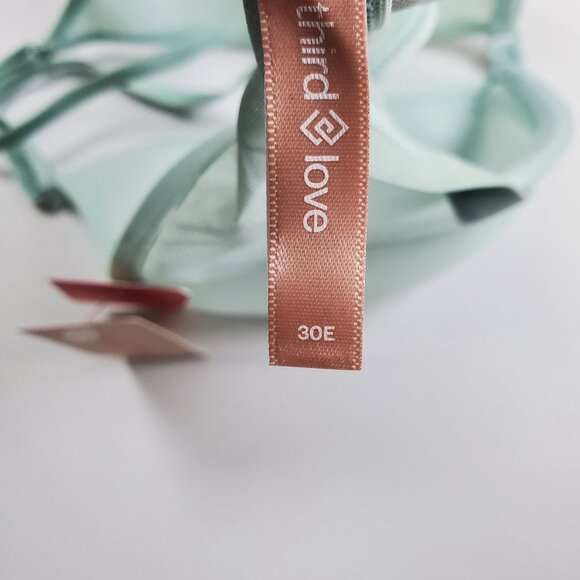 Thirdlove Bare Mesh Front Close Racerback Bra Women 30E NWT Semi Sheer Smooth - Picture 13 of 16